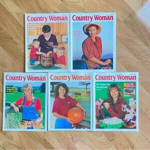Vintage Country Woman 2004 Magazine Lot of 5